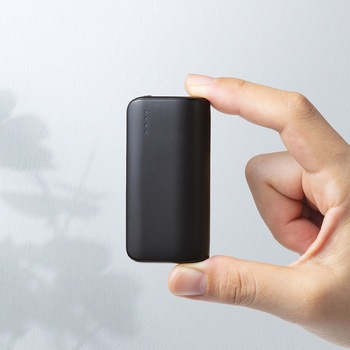 モバイルバッテリー 5000mAh プラグ一体型 サンワダイレクト