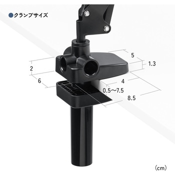 アームスタンド スマホ用 MagSafe対応 サンワダイレクト