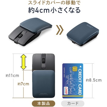 ブルーLEDマウス Bluetooth 5.2 静音 サンワダイレクト