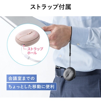 ブルーLEDマウス Bluetooth 静音 サンワダイレクト