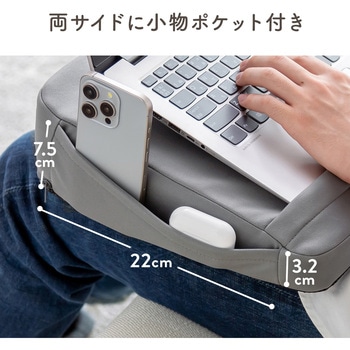 膝上テーブル 軽量クッション サンワダイレクト