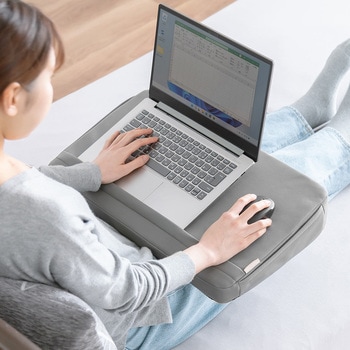 膝上テーブル 軽量クッション サンワダイレクト
