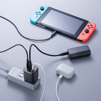 AC充電器 USB Power Delivery対応 67W サンワダイレクト