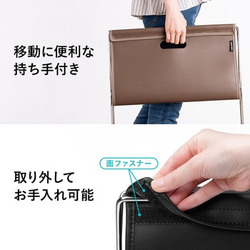 手荷物入れ 折りたたみ式 サンワダイレクト