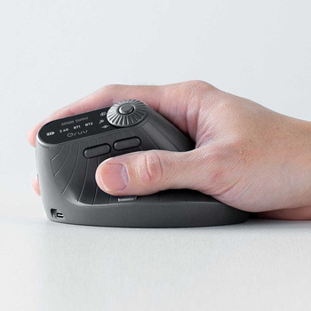 ブルーLEDマウス Bluetooth/ワイヤレス 充電式 サンワダイレクト