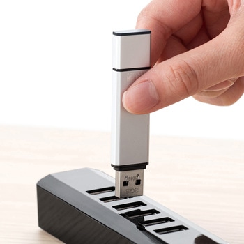 USBハブ USB 5Gbps スイッチ付き サンワダイレクト