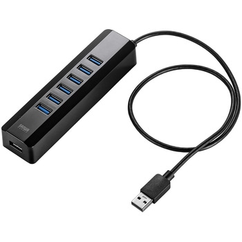 USBハブ USB 5Gbps スイッチ付き サンワダイレクト