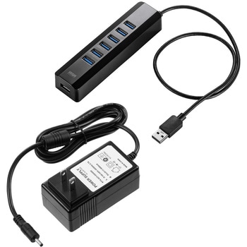 USBハブ USB 5Gbps スイッチ付き サンワダイレクト