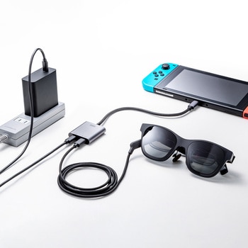 USB TypeCアダプタ USB 5Gbps PD100W対応 サンワダイレクト