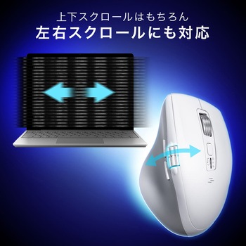 ブルーLEDマウス Bluetooth/ワイヤレス サンワダイレクト