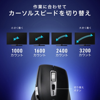 ブルーLEDマウス Bluetooth/ワイヤレス サンワダイレクト