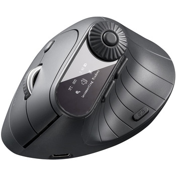 ブルーLEDマウス Bluetooth/ワイヤレス 充電式 サンワダイレクト
