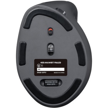 ブルーLEDマウス Bluetooth/ワイヤレス 充電式 サンワダイレクト