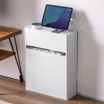 ケーブル&タップ収納ボックス ルーター対応 サンワダイレクト