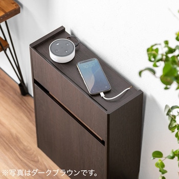 ケーブル&タップ収納ボックス ルーター対応 サンワダイレクト