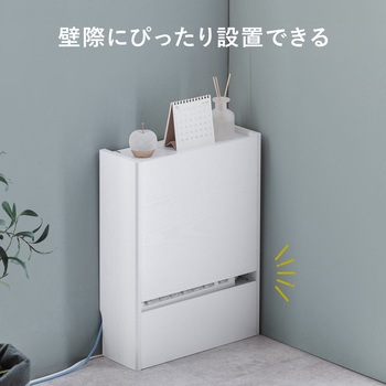 ケーブル&タップ収納ボックス ルーター対応 サンワダイレクト