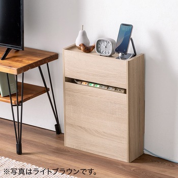 ケーブル&タップ収納ボックス ルーター対応 サンワダイレクト