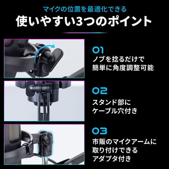 マイクロホン USB ゲーミング サンワダイレクト