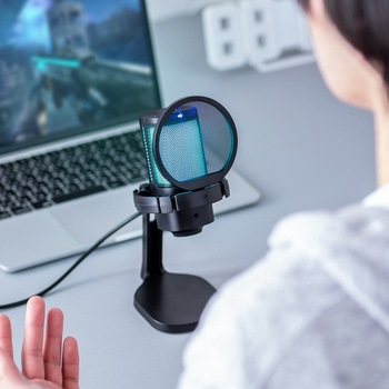 マイクロホン USB ゲーミング サンワダイレクト