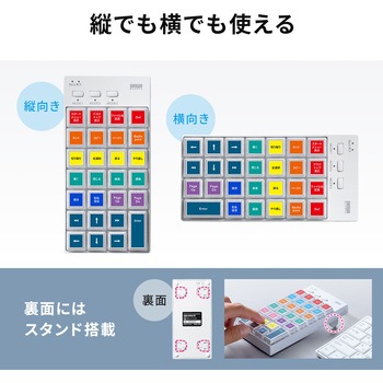 テンキー Bluetooth プログラマブル サンワダイレクト