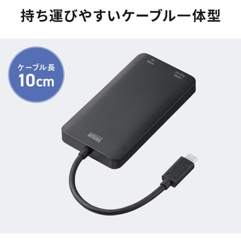 USB変換アダプタ USB TypeC-HDMI サンワダイレクト