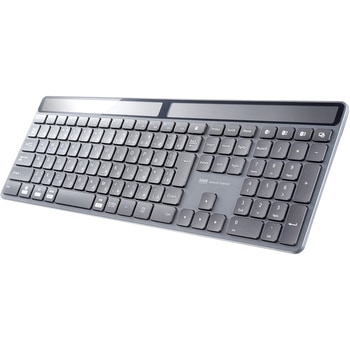 キーボード Bluetooth ソーラー充電 サンワダイレクト