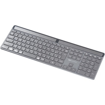 キーボード Bluetooth ソーラー充電 サンワダイレクト