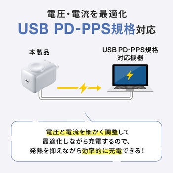 AC充電器 USB Power Delivery対応 サンワダイレクト