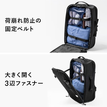 キャリングバッグ キャリータイプ リュック サンワダイレクト