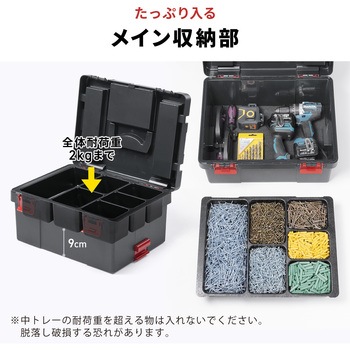 ツールボックス スタッキング機能付き サンワダイレクト