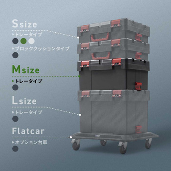 ツールボックス スタッキング機能付き サンワダイレクト