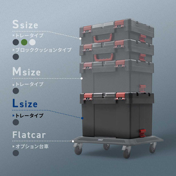 ツールボックス スタッキング機能付き サンワダイレクト