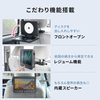 ヘッドレストモニター - サンワダイレクト