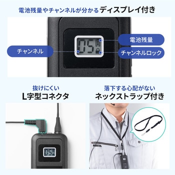 ワイヤレスガイドシステム 親機 サンワダイレクト