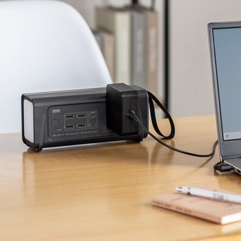 モバイルバッテリー AC出力付き サンワダイレクト
