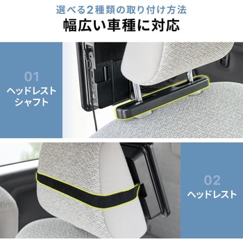 ヘッドレストモニター サンワダイレクト