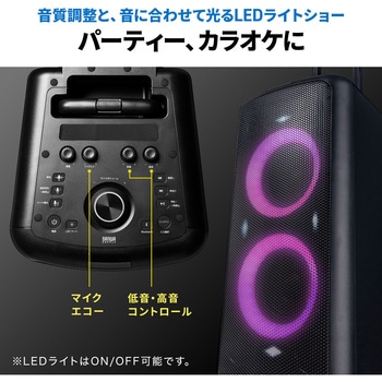 拡声器スピーカー ワイヤレスマイク付き サンワダイレクト