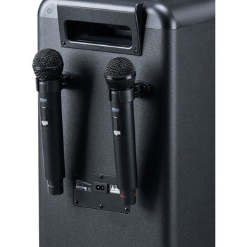 拡声器スピーカー ワイヤレスマイク付き サンワダイレクト