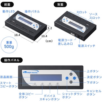 デュプリケーター SDカード サンワダイレクト