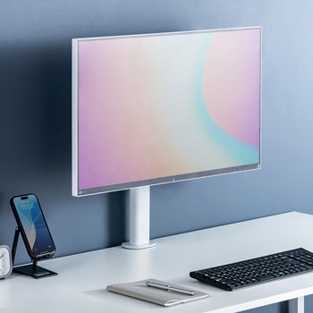 液晶モニタアーム クランプ式 昇降タイプ サンワダイレクト