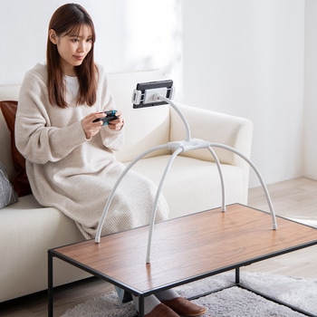 iPad・タブレット用アーム サンワダイレクト
