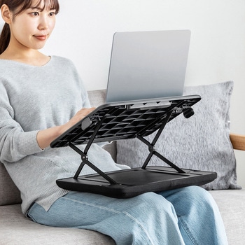 膝上テーブル 上下昇降 サンワダイレクト