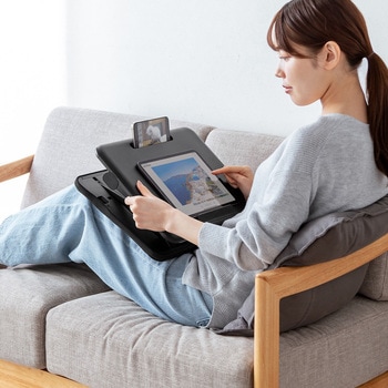 膝上テーブル 上下昇降 サンワダイレクト