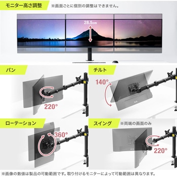 液晶モニタアーム サンワダイレクト