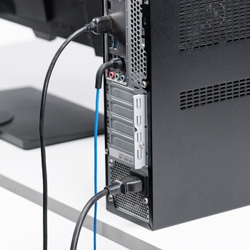 LANケーブル CAT6A 細径曲げ固定 サンワダイレクト