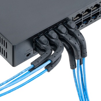 LANケーブル CAT6A 細径曲げ固定 サンワダイレクト