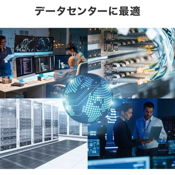 光ファイバケーブル OM3 メガネ型 サンワダイレクト