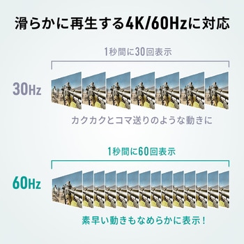 USB TypeC変換ケーブル USB TypeC-HDMI サンワダイレクト