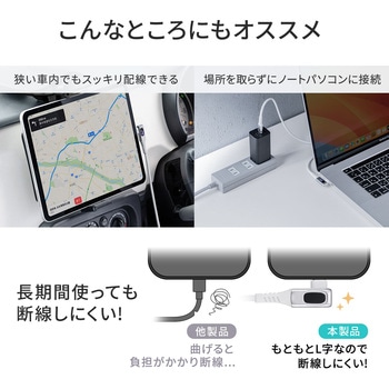 USB TypeCケーブル USB2.0 PD240W対応 サンワダイレクト