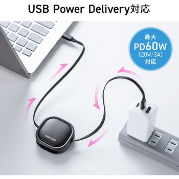 USB TypeC-Aケーブル USB2.0 サンワダイレクト